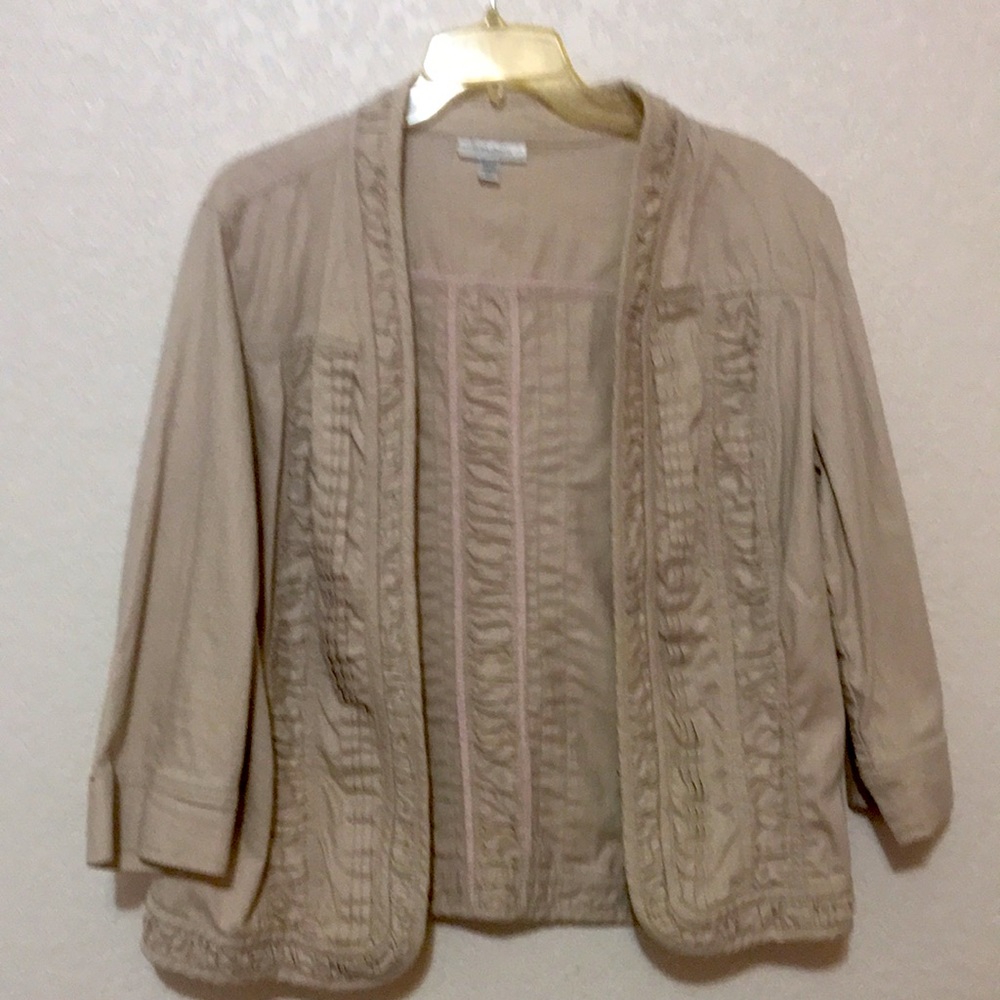 3/4 sleeve blazer